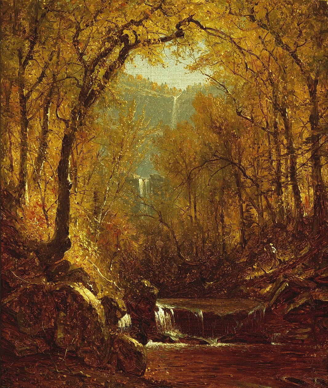 Kaaterskill Falls, 1871 af Sanford Robinson Gifford
