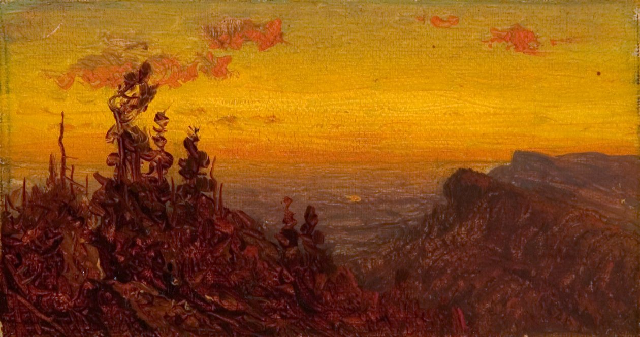 Fra Shawangunk-bjergene af Sanford Robinson Gifford