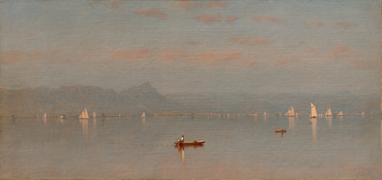 Haverstraw Bay af Sanford Robinson Gifford