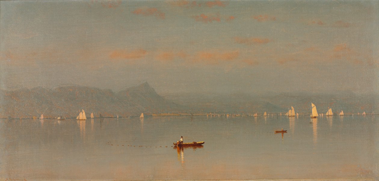 Haverstraw Bay, 1868. af Sanford Robinson Gifford