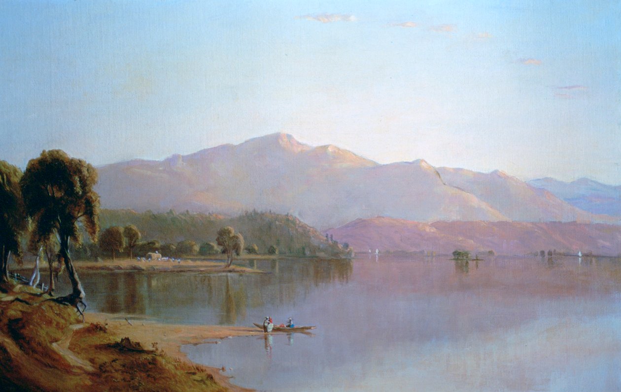 Lake George, New York, c1843-1880 af Sanford Robinson Gifford