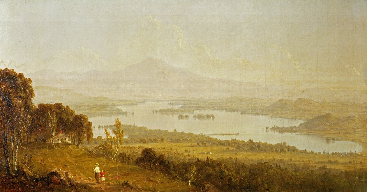 Lake Winnipesaukee, 1858 af Sanford Robinson Gifford