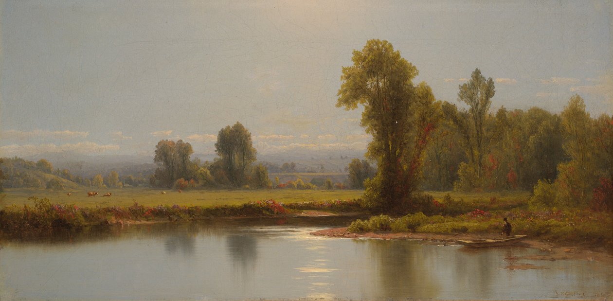 Landskab af Sanford Robinson Gifford