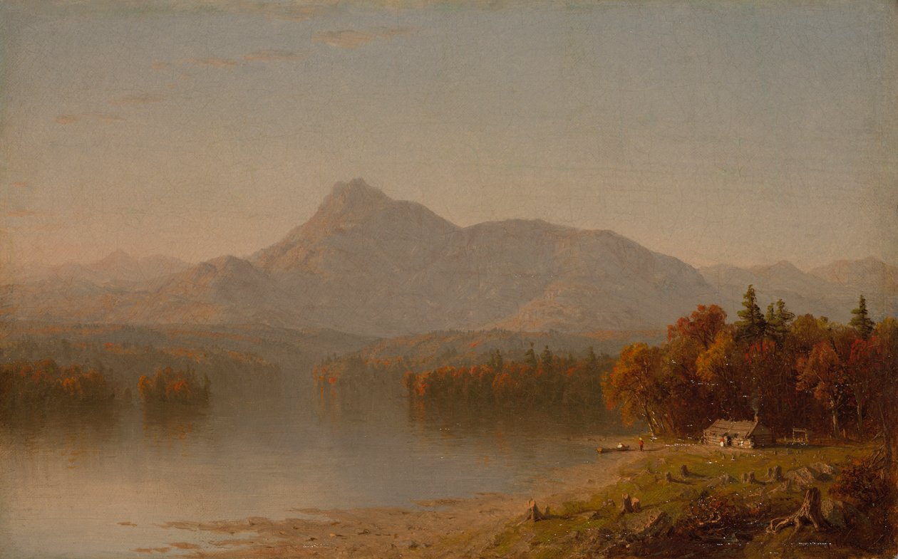 Bjerglandskab af Sanford Robinson Gifford