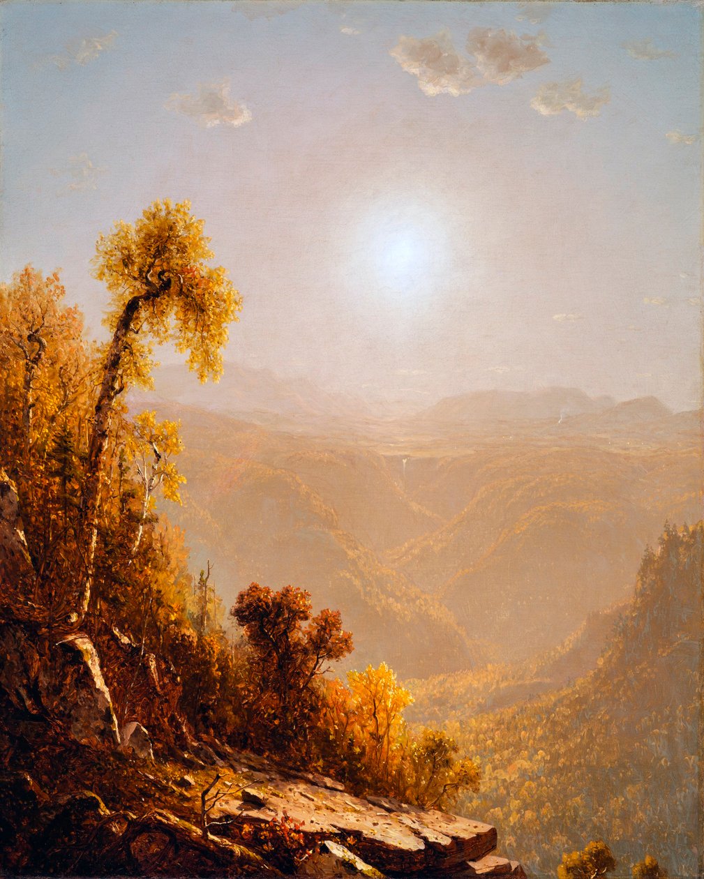 Oktober i Catskills af Sanford Robinson Gifford