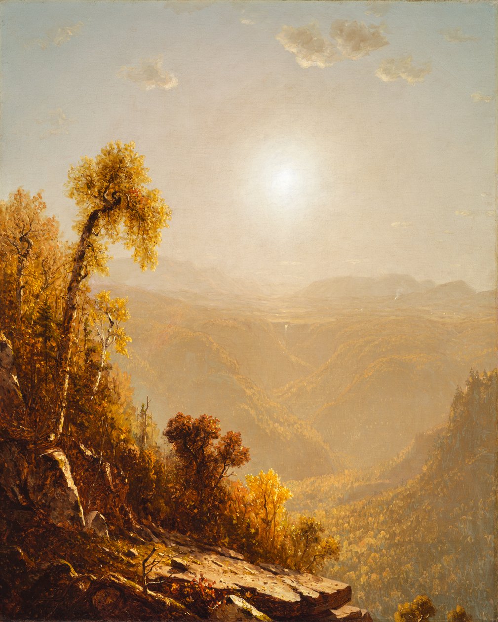Oktober i Catskills af Sanford Robinson Gifford