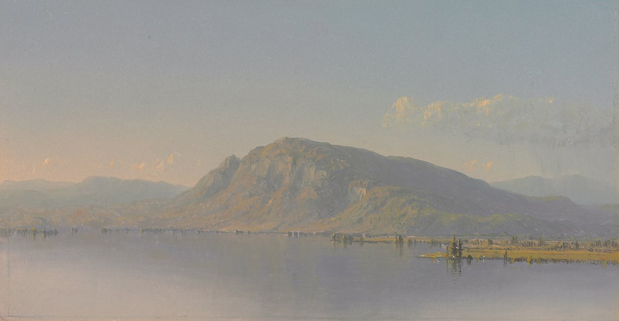 Ved Hudson River af Sanford Robinson Gifford