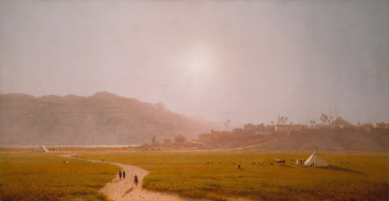 Siout, Egypten af Sanford Robinson Gifford