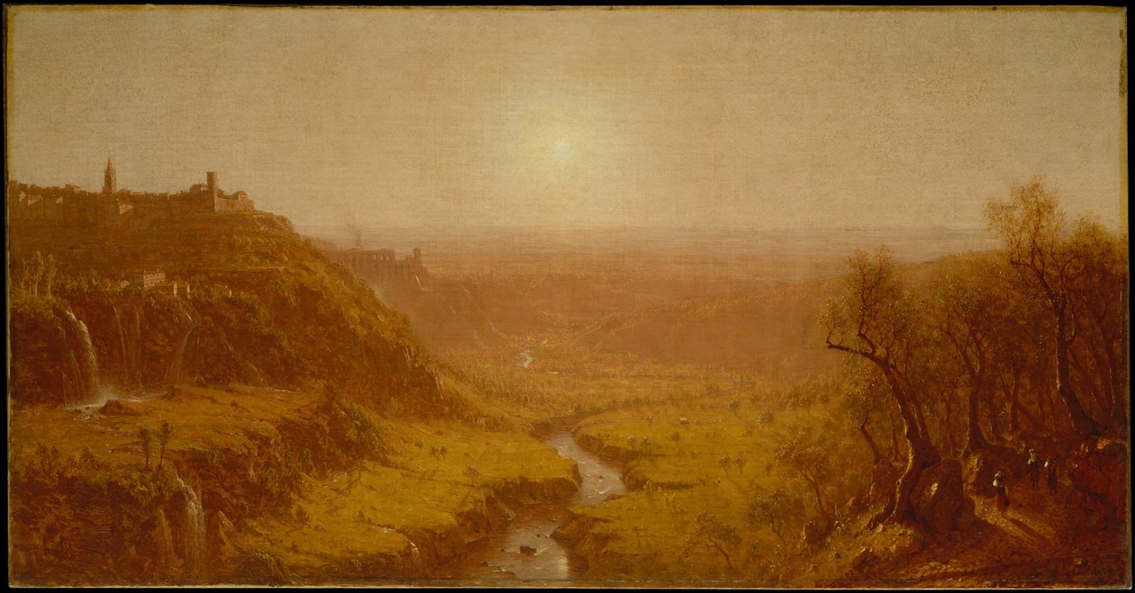 Tivoli af Sanford Robinson Gifford
