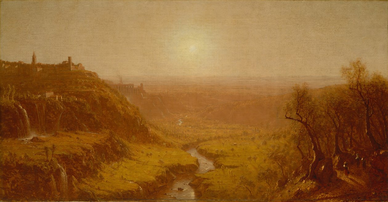 Tivoli, 1870. af Sanford Robinson Gifford