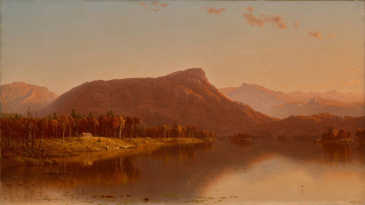 Et hus i naturen af Sanford Robinson Gifford