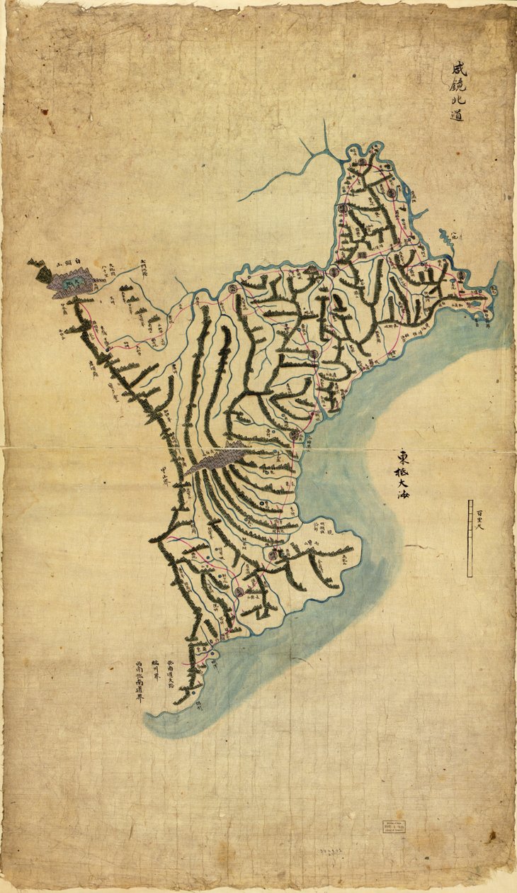 Chosŏn chido LOC 83675009-4 af Sang Gi Chŏng