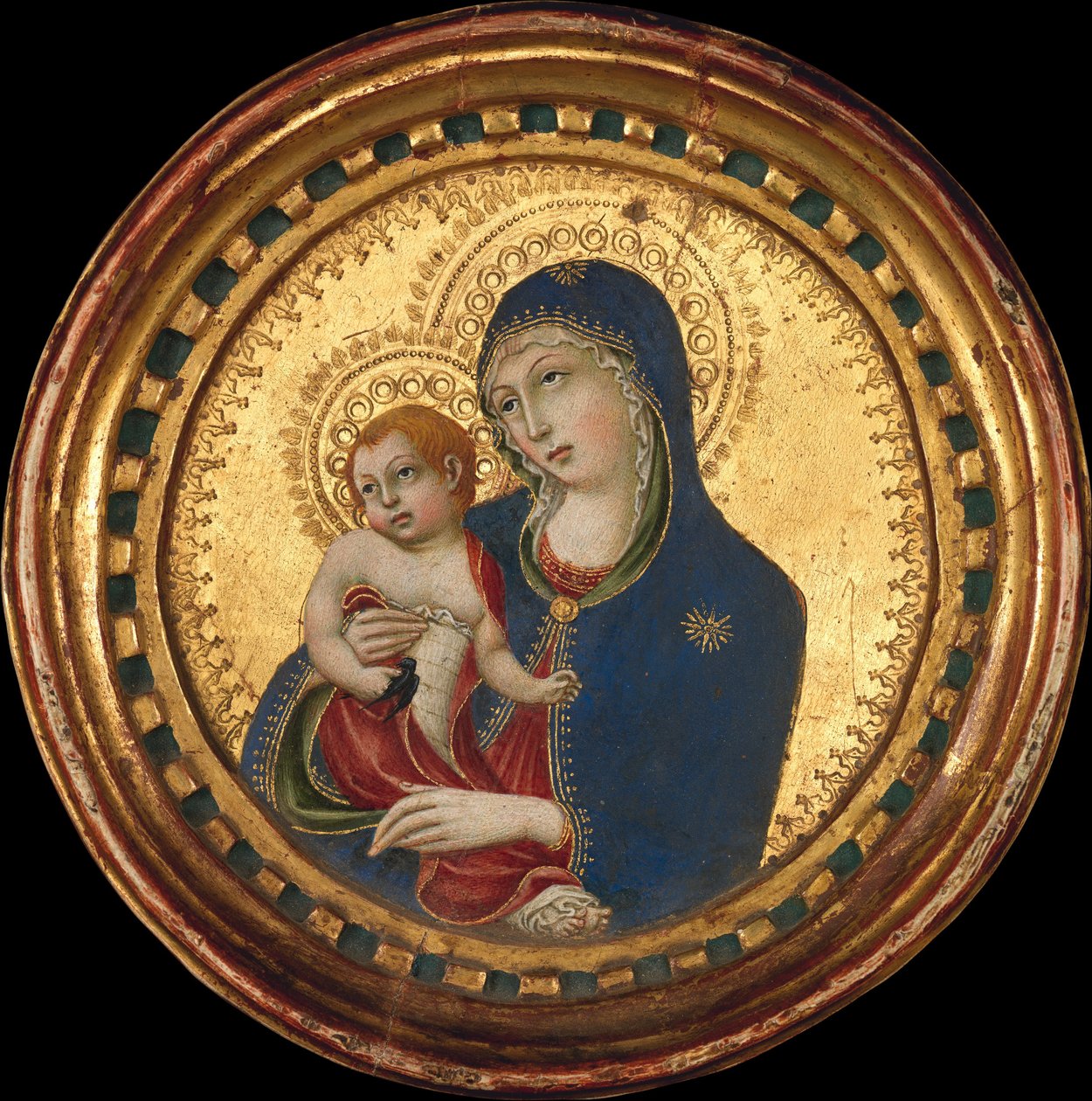 Madonna og barn, midten af 1400-tallet. af Sano di Pietro