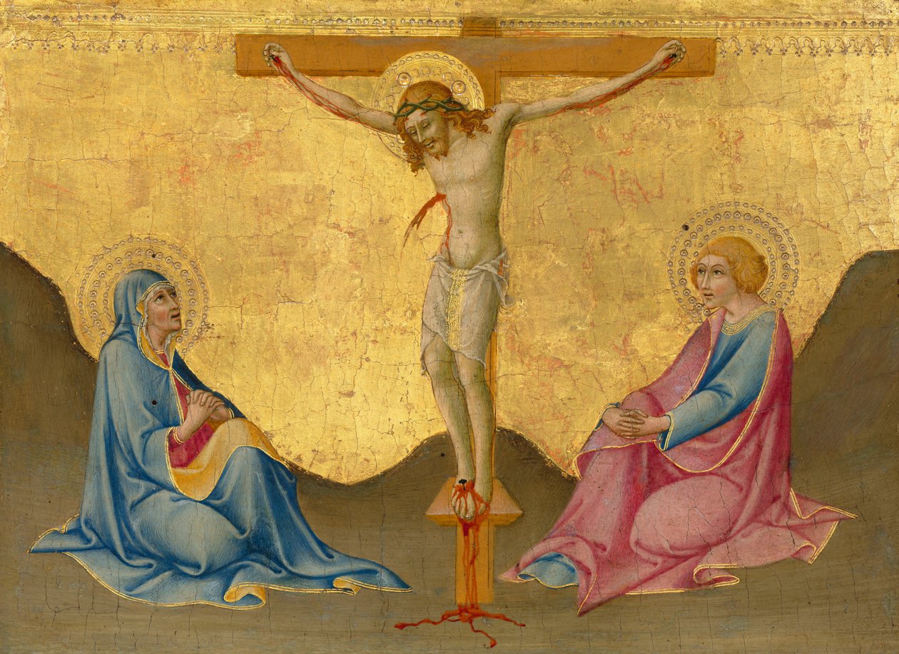 Korsfæstelsen, ca. 14451450. af Sano di Pietro