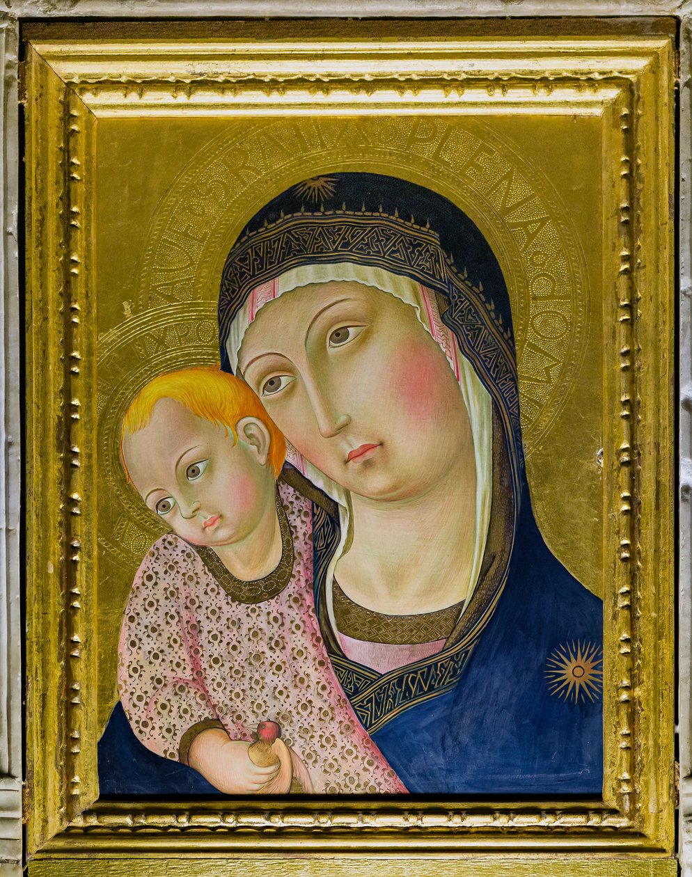 Madonna af søjlen af Sano di also Ansano di Pietro di Mencio Pietro