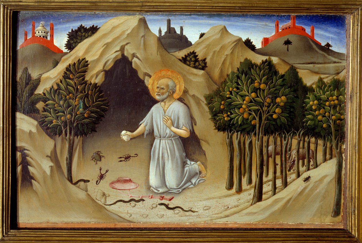 Scene fra Sankt Hieronymus