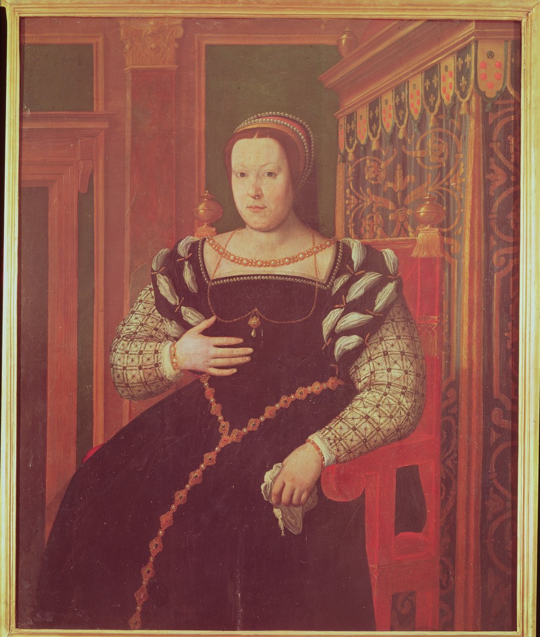 Catherine de Medici, 1585-86 af Santi di Tito