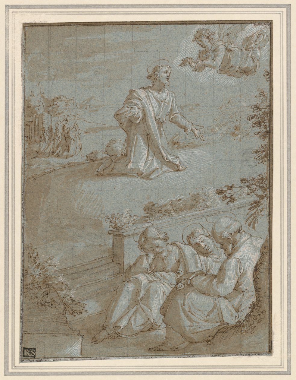 Kvalen i haven, ca. 1591. af Santi di Tito