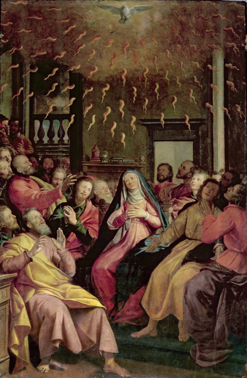 Pinsen, ca. 1598 af Santi di Tito