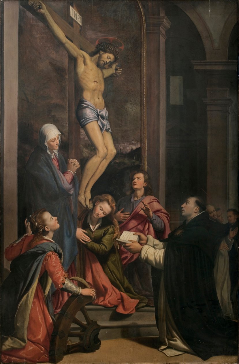 Vision af Saint Thomas Aquinas, 1593. af Santi di Tito