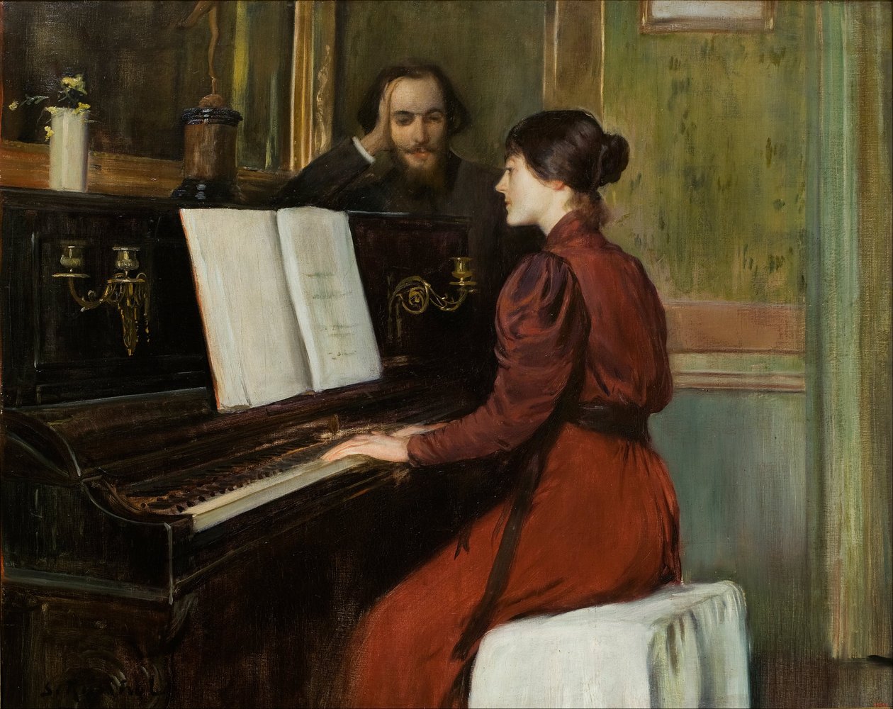 En romantik af Santiago Rusiñol