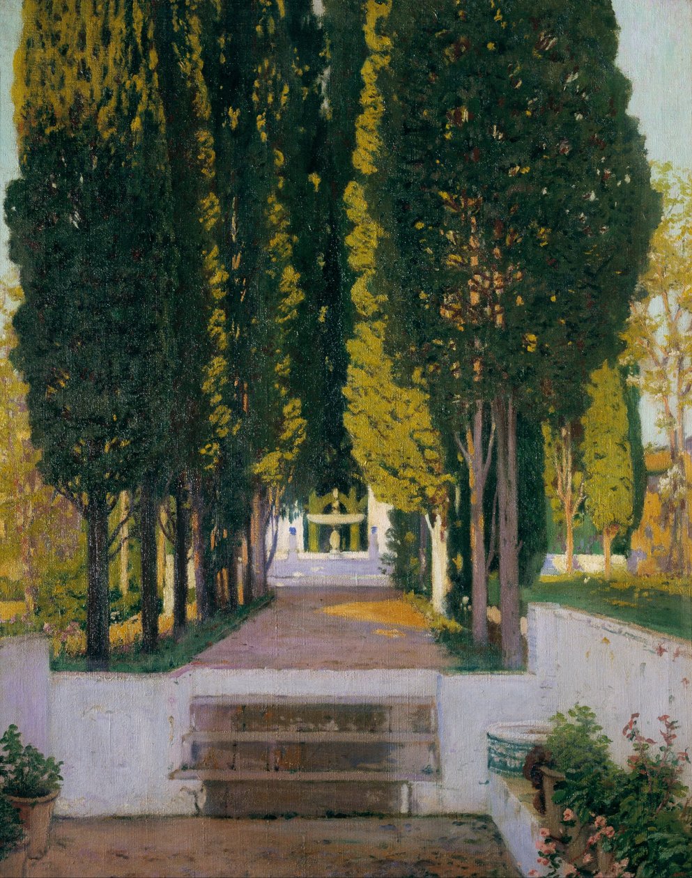 Generalife haver af Santiago Rusiñol