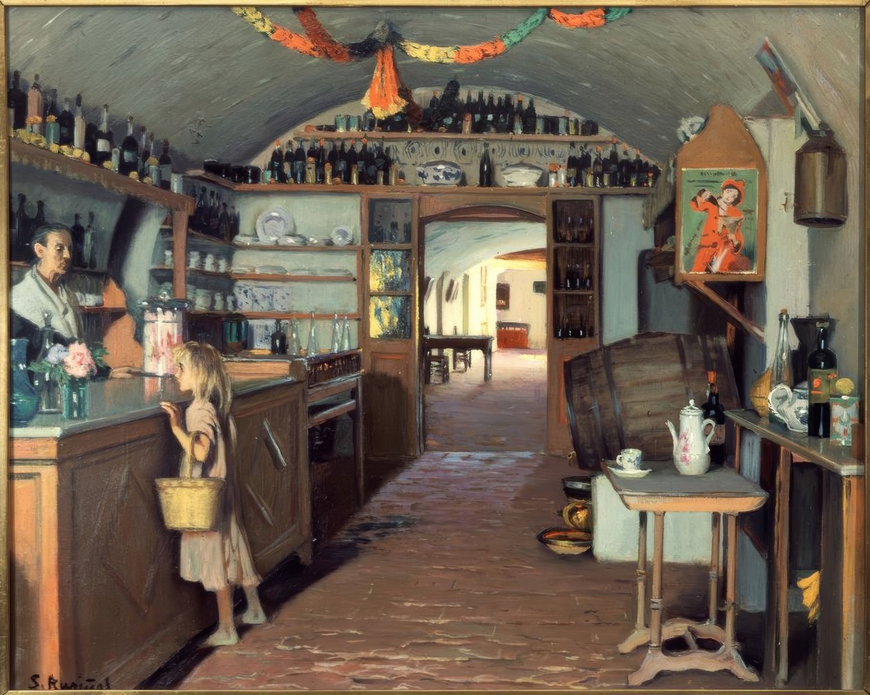 Det lille værtshus af Santiago Rusiñol