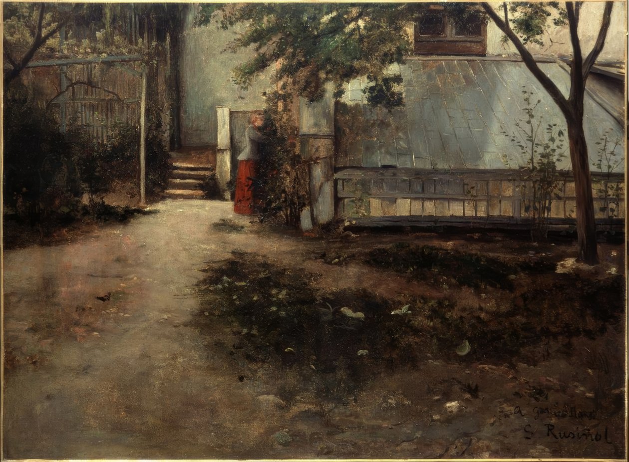 Haven til mit hus af Santiago Rusiñol