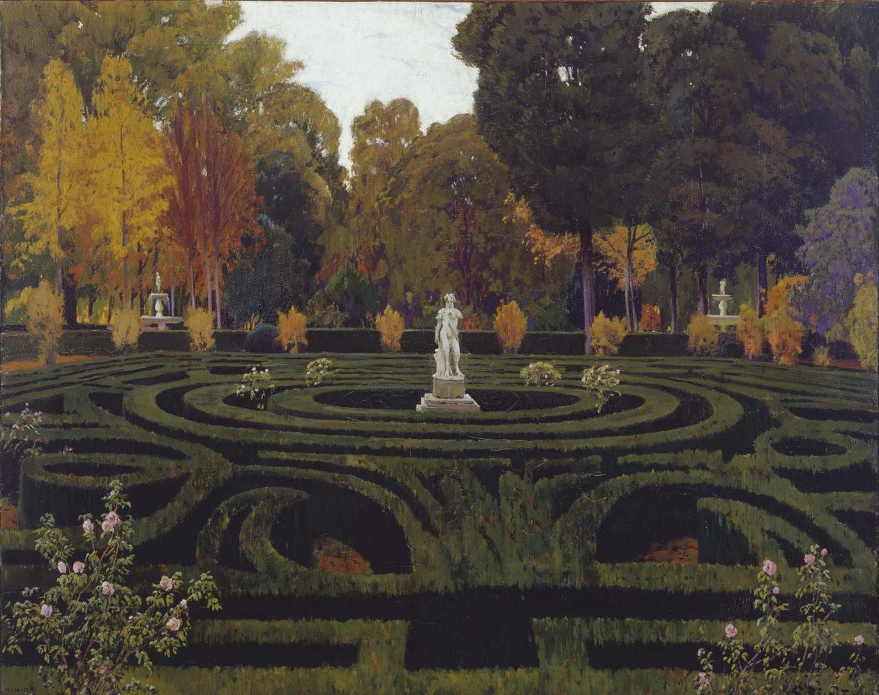 Gamle Faun af Santiago Rusiñol
