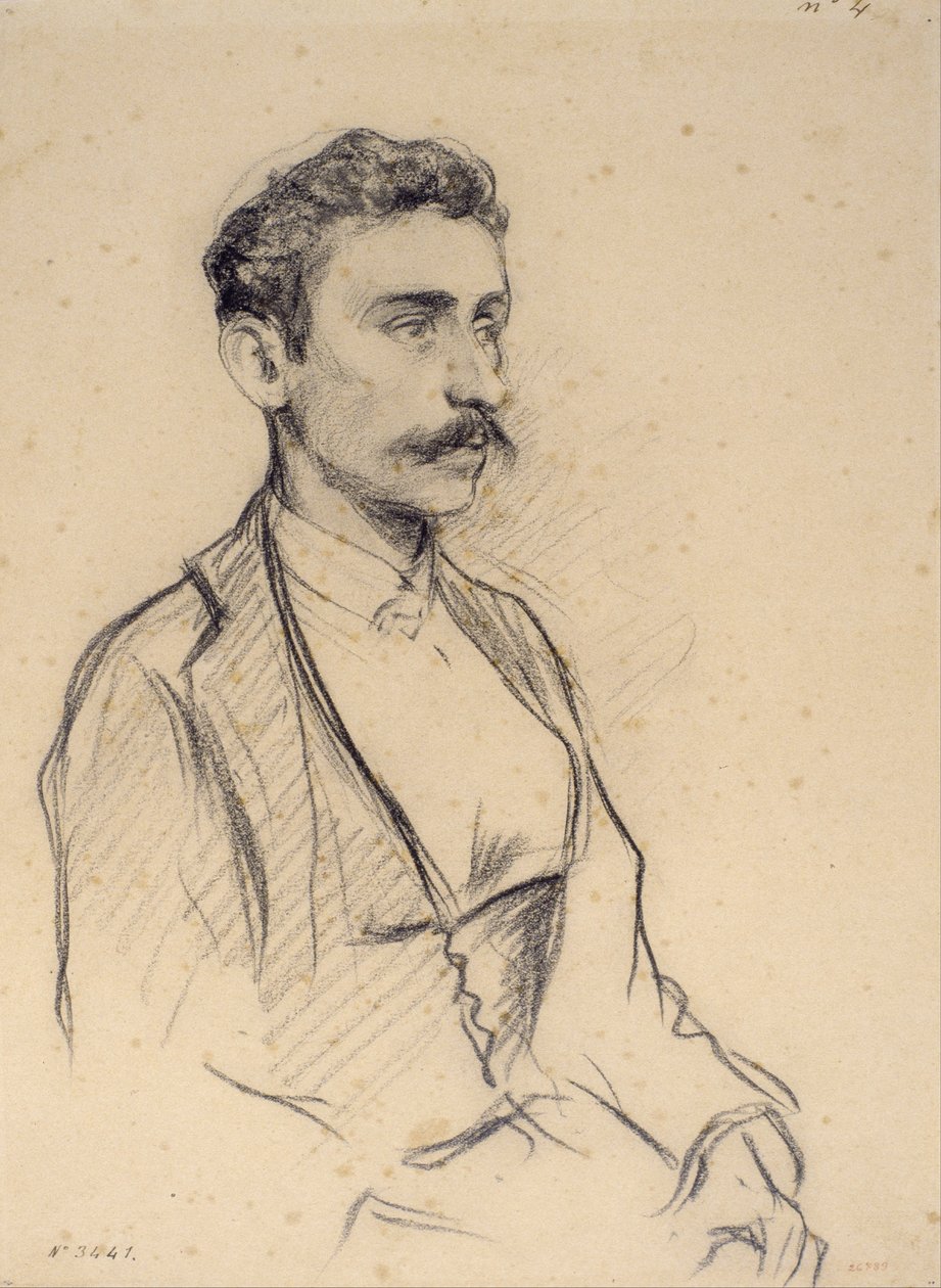 Portræt af Salvador Robert af Santiago Rusiñol