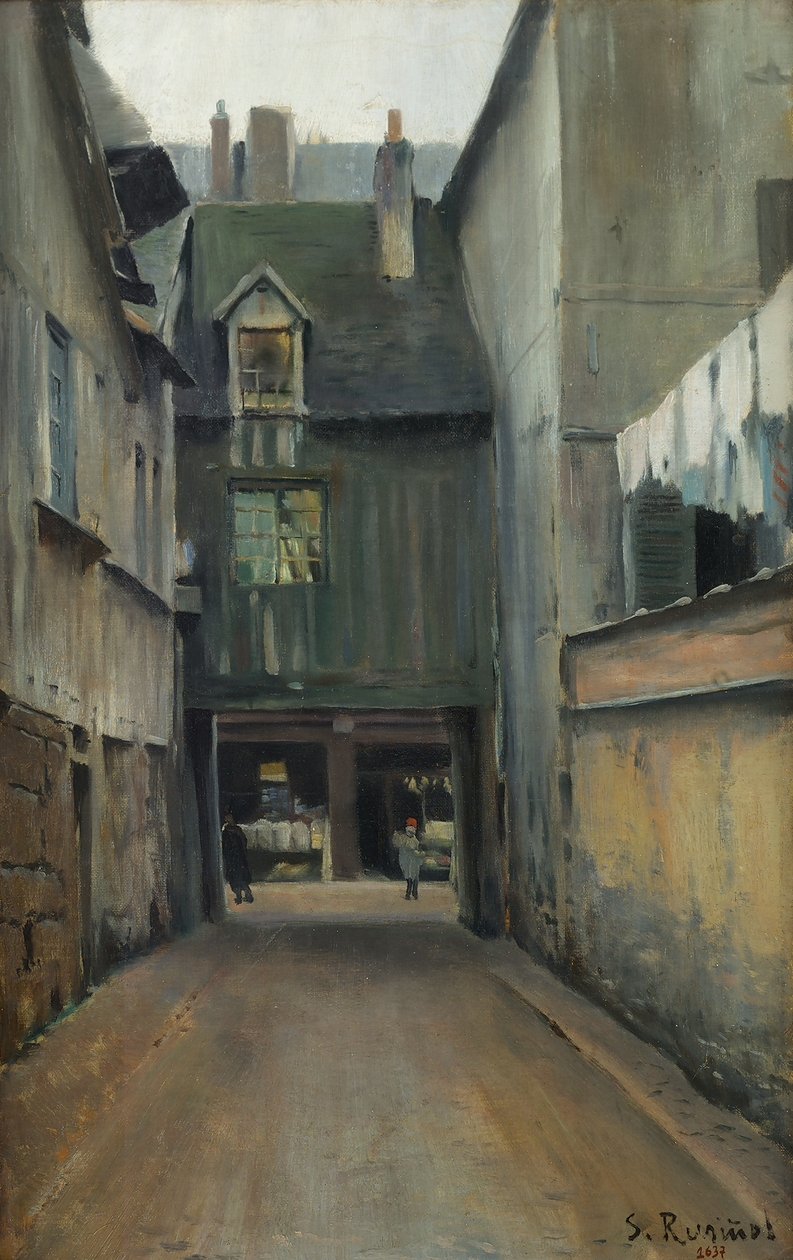 Carrer de Rouen af Santiago Rusinol i Prats
