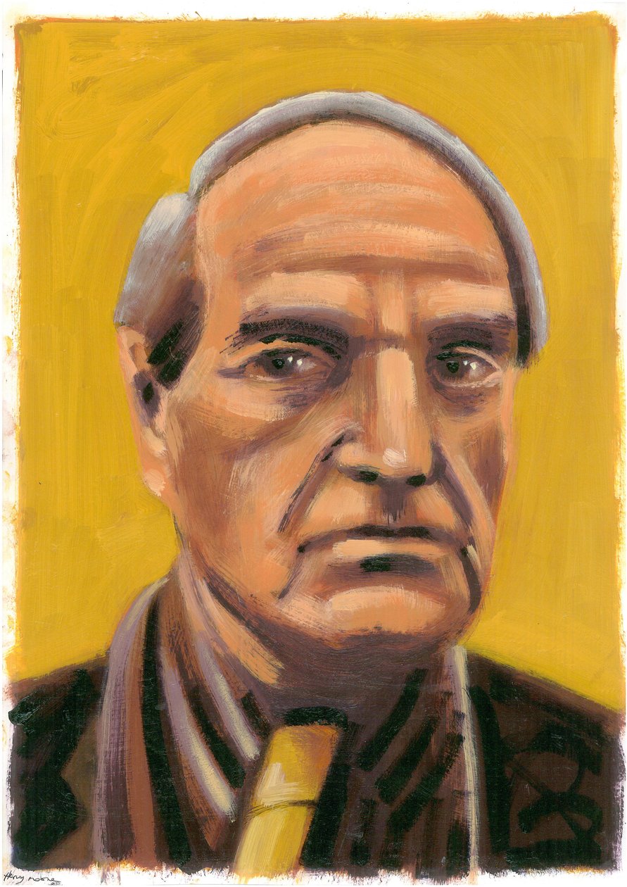 Henry Moore, 2009 (olie) af Sara Hayward
