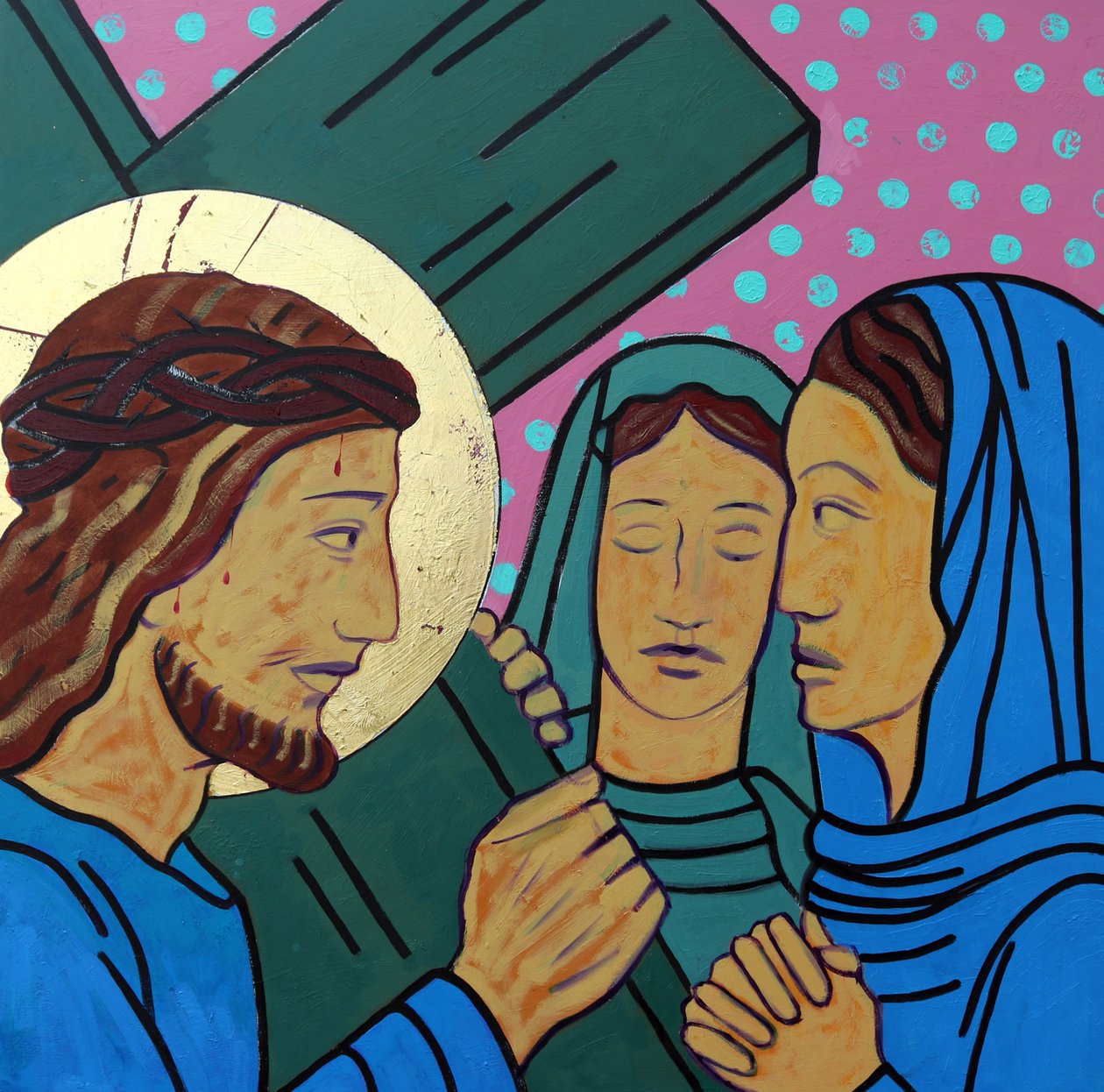 Jesus og kvinderne i Jerusalem af Sara Hayward