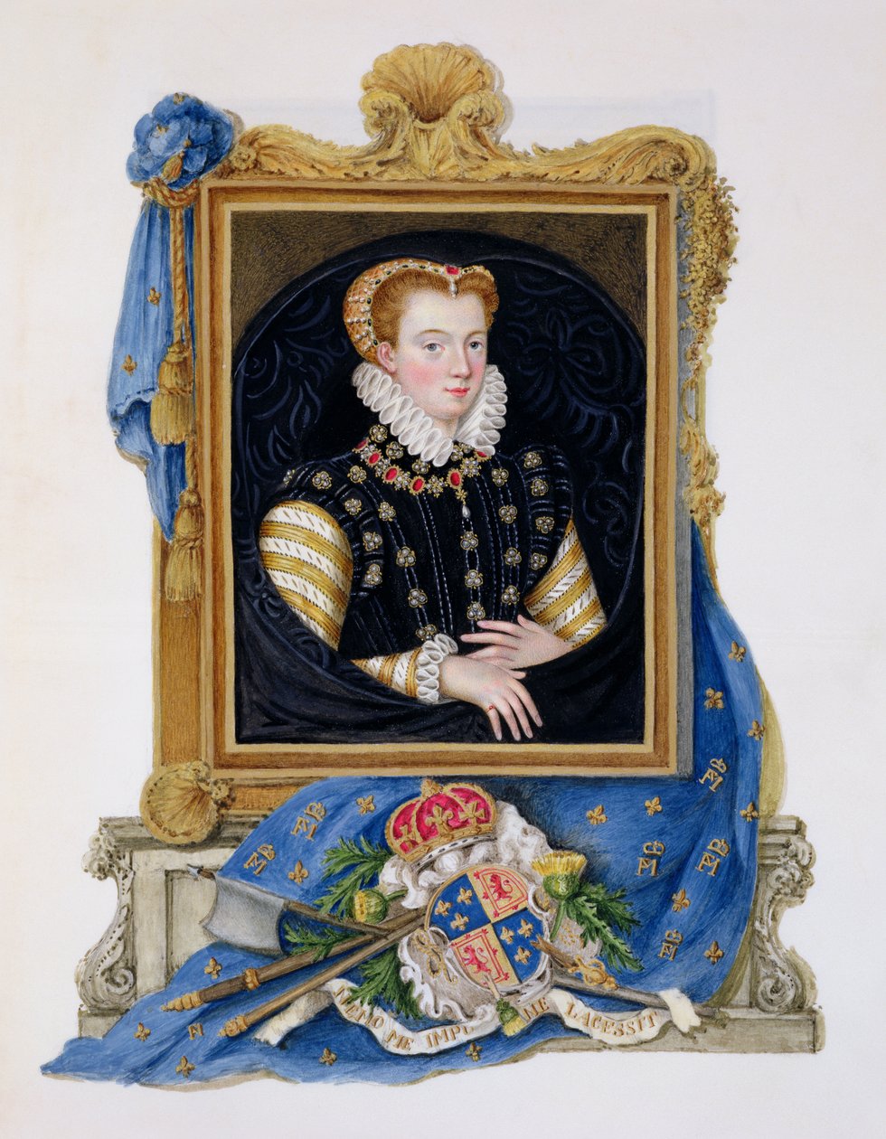 Portræt af Mary Queen of Scots (1542-87) fra 