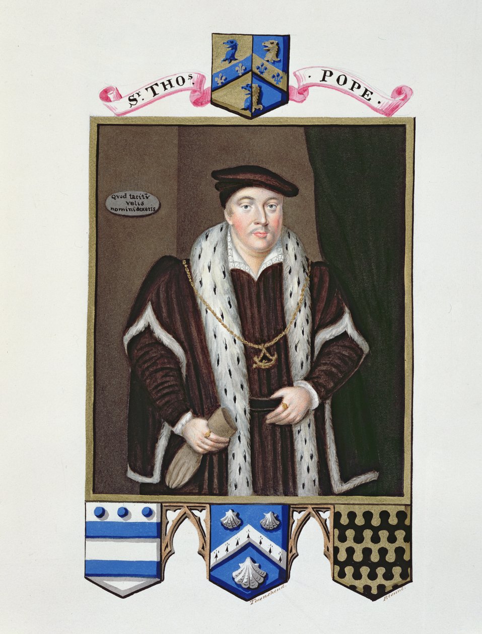 Portræt af Sir Thomas Pope (ca. 1507-99) fra 