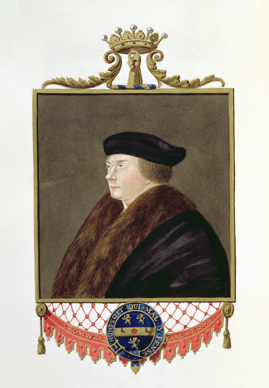 Portræt af Thomas Cromwell (ca. 1485-1540) Ist Earl of Essex fra 