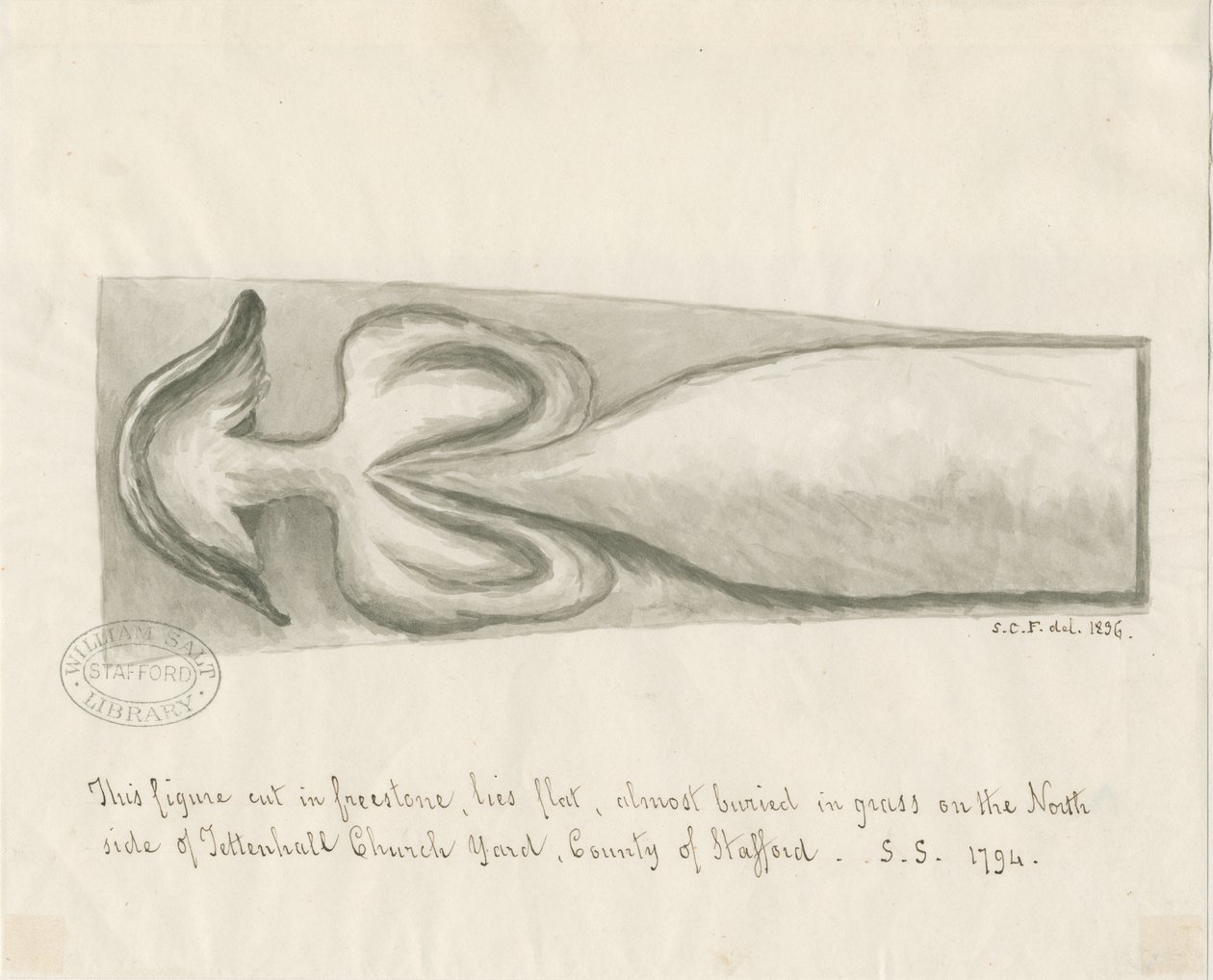 Tettenhall Church - Gravlåg: sporing af Sarah Clifford Fernyhough