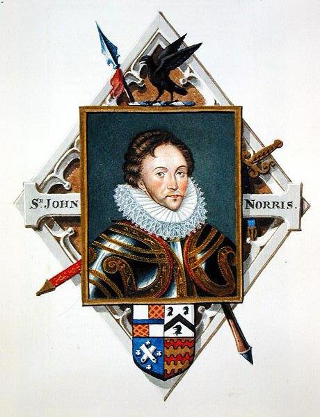 Portræt af kaptajn Sir John Norris (ca. 1547-97) fra 