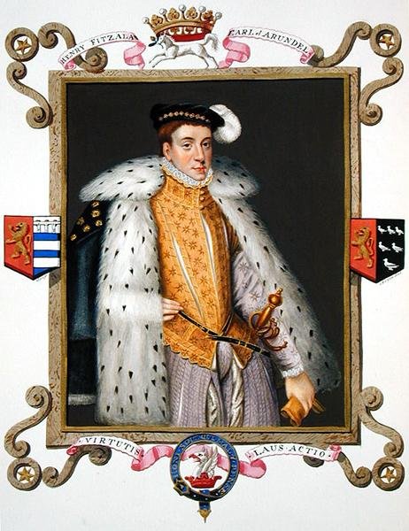 Portræt af Henry Fitzalan (ca. 1511-80) 12. jarl af Arundel fra 