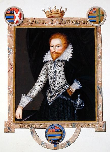 Portræt af Henry Manners (d.1563) 2. jarl af Rutland fra 