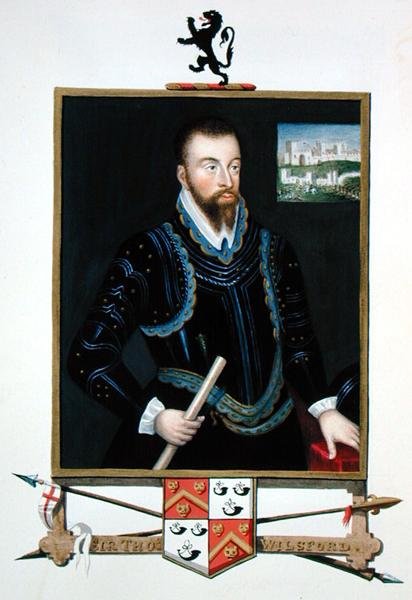 Portræt af Sir Thomas Wilsford fra 