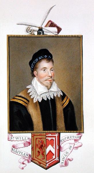 Portræt af Sir William Maitland af Lethington (ca. 1528-73) udenrigsminister fra 
