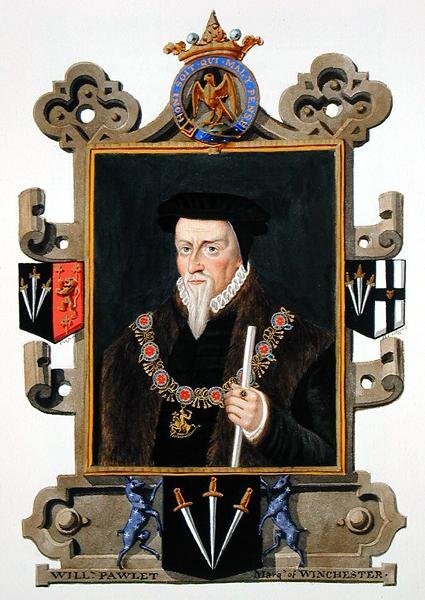 Portræt af Sir William Paulet (ca. 1485-1572) Marquis of Winchester fra 