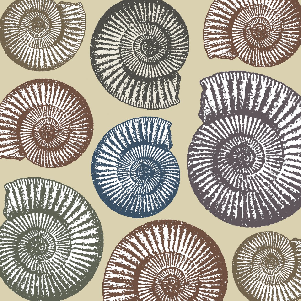 Jurassic Coast, 2009 (digital) af Sarah Hough