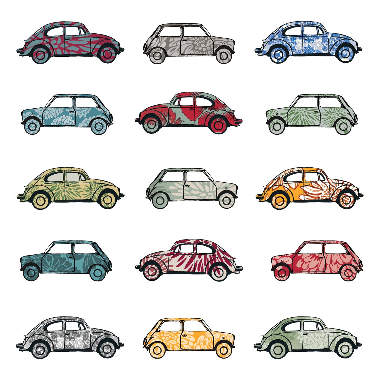Traffic Jam, 2012 (digital) af Sarah Hough