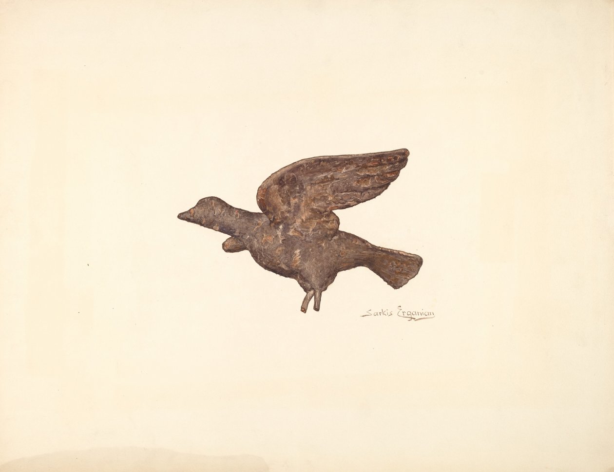 Hvor, c. 1940. af Sarkis Erganian