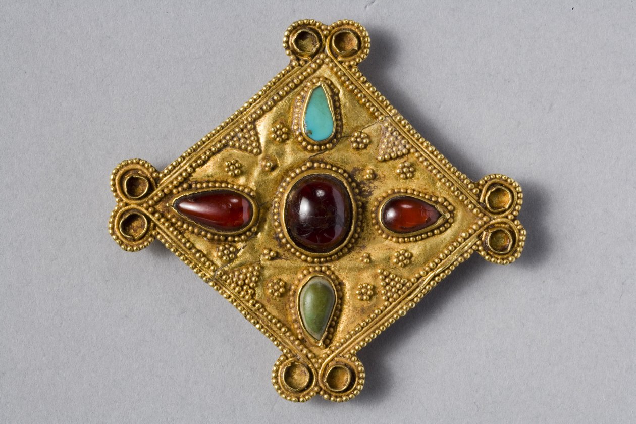 Vedhæng, 1. århundrede f.Kr.-1. århundrede e.Kr. (guld) af Sarmatian