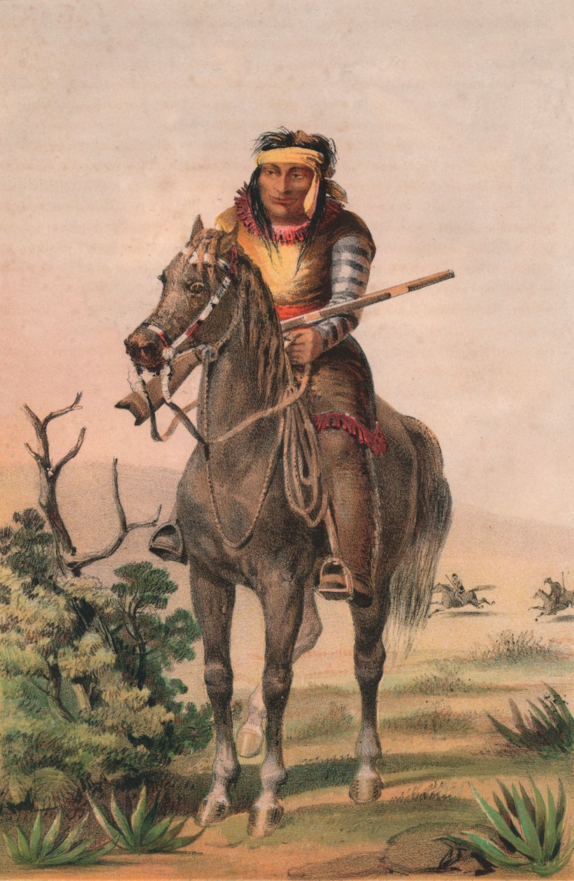 Centipede-Warrior, c1857. af Sarony and Co