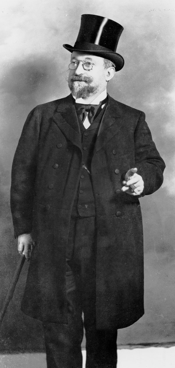 Portræt af Léopold Émile Arton, ca.1900 af Sartony