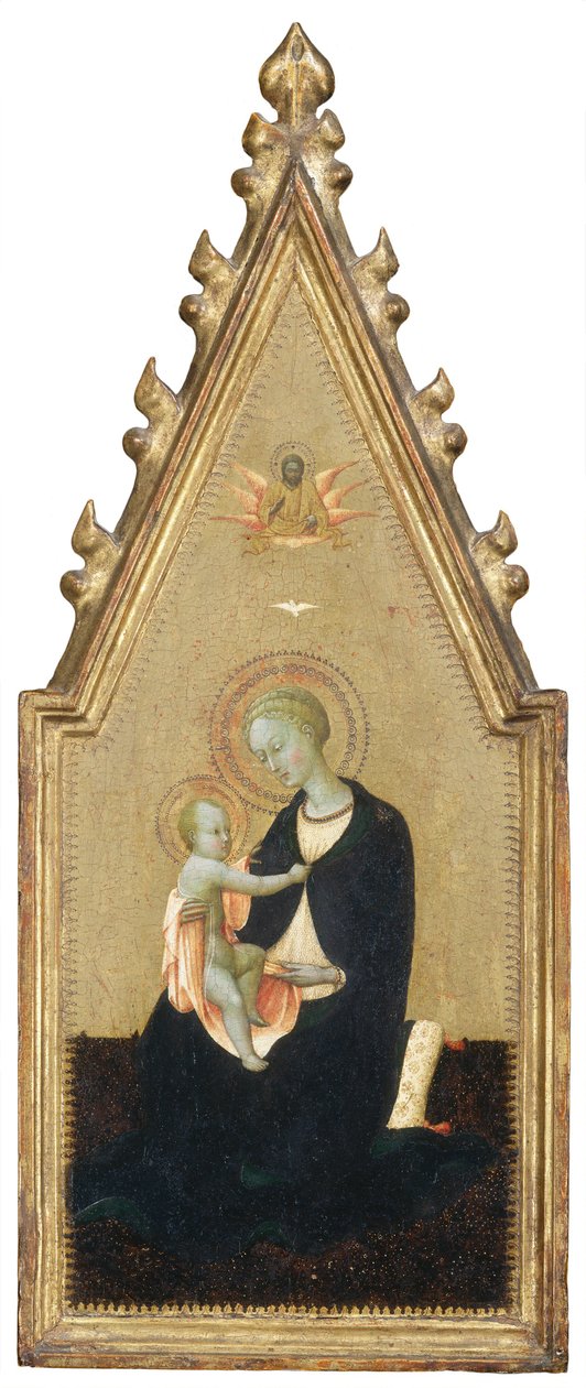 Madonna af Ydmyghed, ca. 14351440. af Sassetta